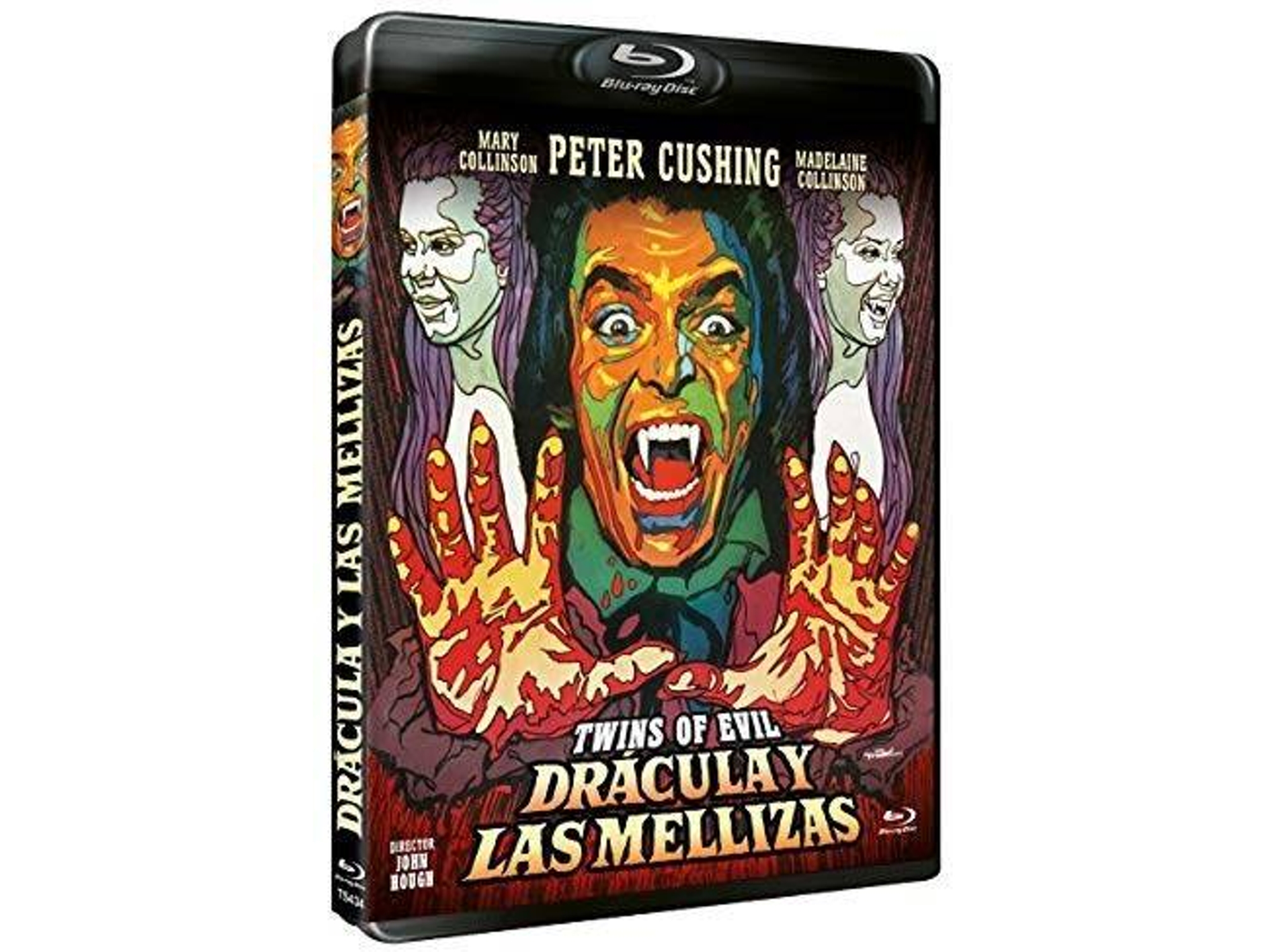 Blu-Ray Drácula Y Las Mellizas 1971 Twins Of Evil