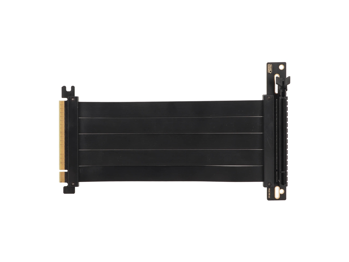 Cabo De Extensão Pci Express 4.0 90 Graus 20cm Para Placas Gráficas Pc Suporta X16 X8 X4 X1