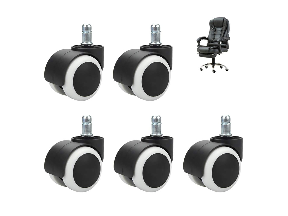 Ruedas Rodamiento Nailon 5,1 Cm Giratorias Para Muebles