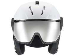 Casco UVEX Capacete Instinct Visor Branco 56-58 cm