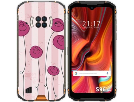 Carcasa Doogee S96 Pro TUMUNDOSMARTPHONE Flores Vintage Multicolor