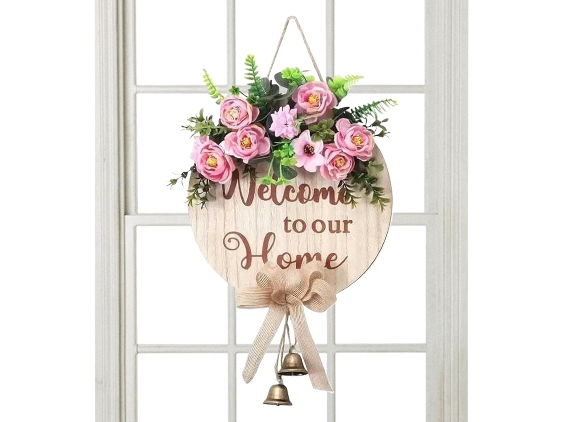 Decoración Letrero De Bienvenida Para La