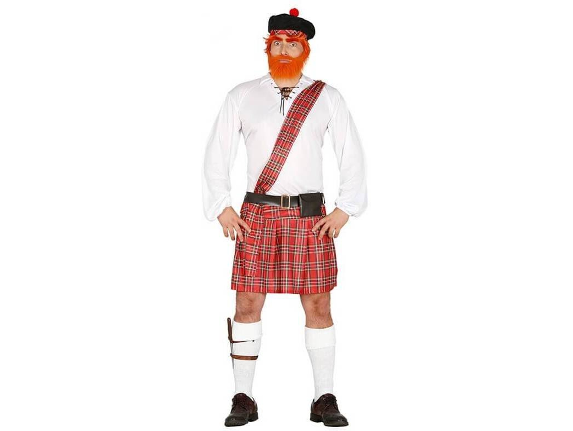 Disfraz de Hombre DISFRAZZES Escocés (Talla: L)