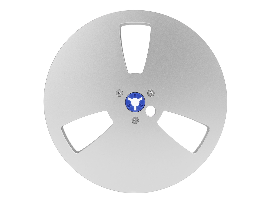 Rollo De Cinta Vacío De 1/4 De Pulgada Y 7 Pulgadas Para Grabadoras De Cinta Teac Revox Studer - Plateado