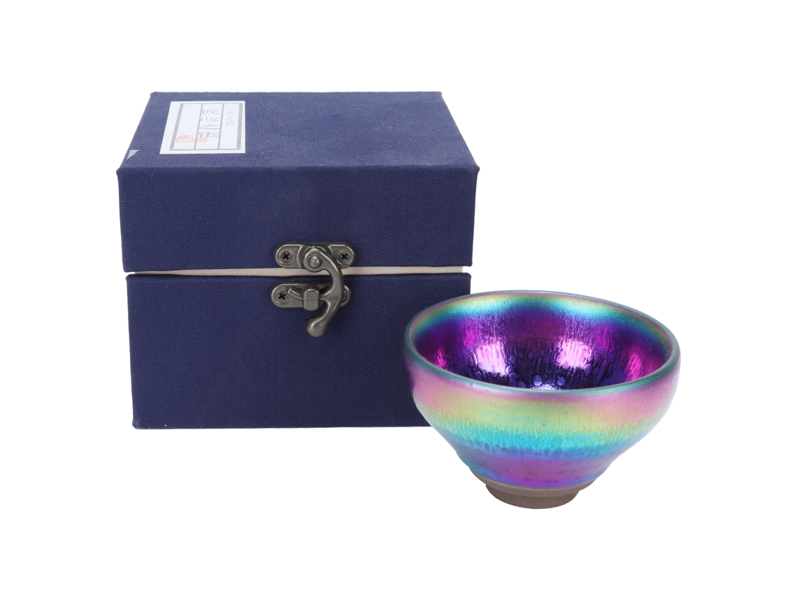 MEOIRUERY Taza de Té Cerámica Copa para Té Vaso de Jianzhan Juego de Té Accesorio para Hogar Decoración Regalo