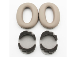 Protectores auditivos para auriculares Sony WH 2000XM2, fundas de piel sintética marrón Yunzii (2 x 2000XM2)
