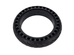 Neumático macizo Rebe para patinete eléctrico de 8,5 pulgadas, a prueba de pinchazos con absorción de impactos, rueda de repuesto para M365 Pro Pro2 1s