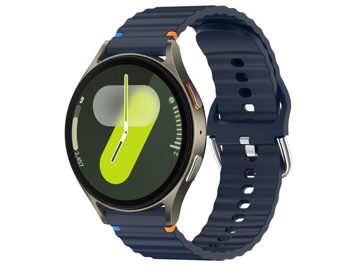 Correa para Samsung Galaxy Watch 7 (40/44 mm) - Silicona con textura ondulada cosida (20 mm)