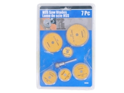 Juego De 7 Hojas De Sierra Hss Ultrafinas Para Mini Sierra Circular Para Madera Y Pvc.