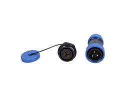 Conector De Alimentación Aérea Impermeable Tuerca Trasera 45a Lp28 Adaptador Industrial