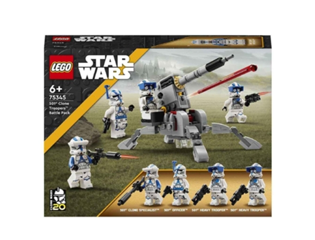LEGO Star Wars Pack de Combate Soldados Clon de La 501 (Edad Mínima Recomendada: 6 años - 119 Piezas)