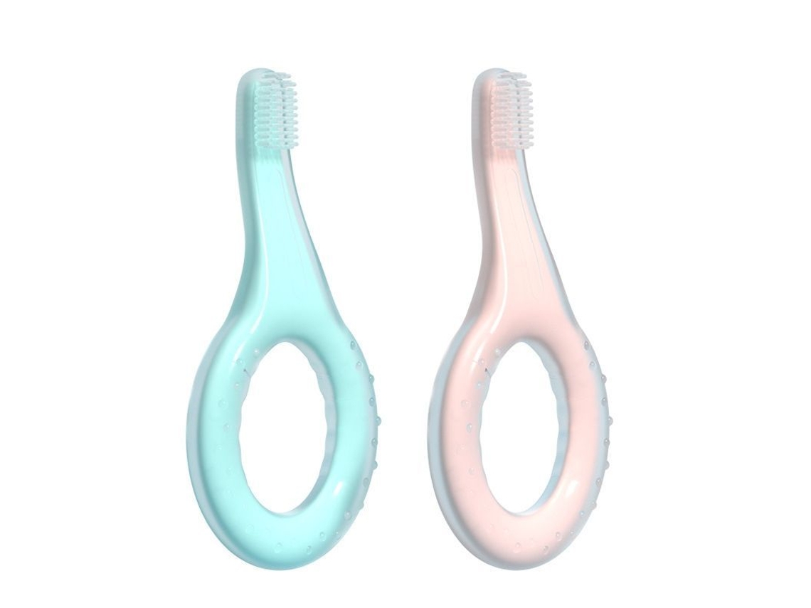 Cepillos De Dientes De Silicona Para Bebés Con Cerdas Suaves Y Duraderas, Para Niños De 2 Años En Adelante.