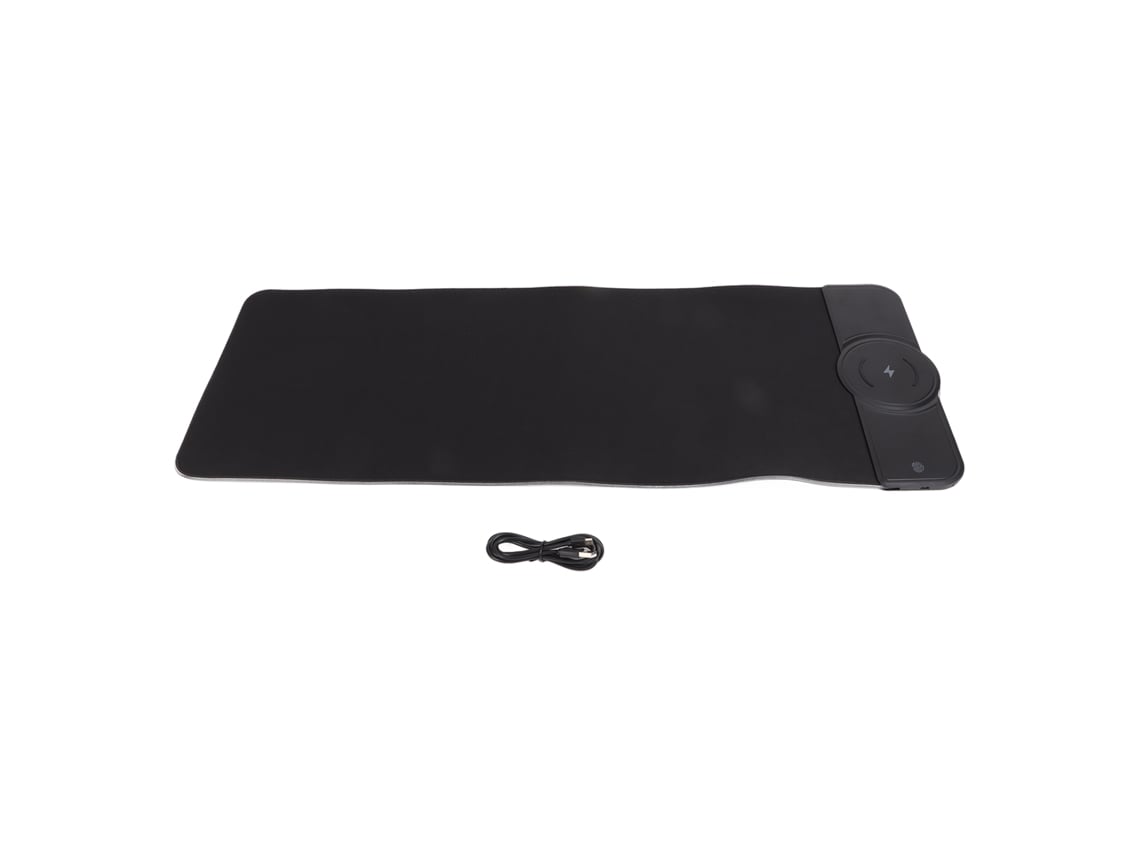 Mouse Pad (carregamento Sem Fio Com Luz Rgb) Tapete De Mesa Para Jogos Colorido Extra Grande 810*310mm