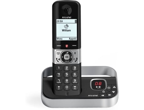 Telefóno Fijo ALCATEL F890 Negro