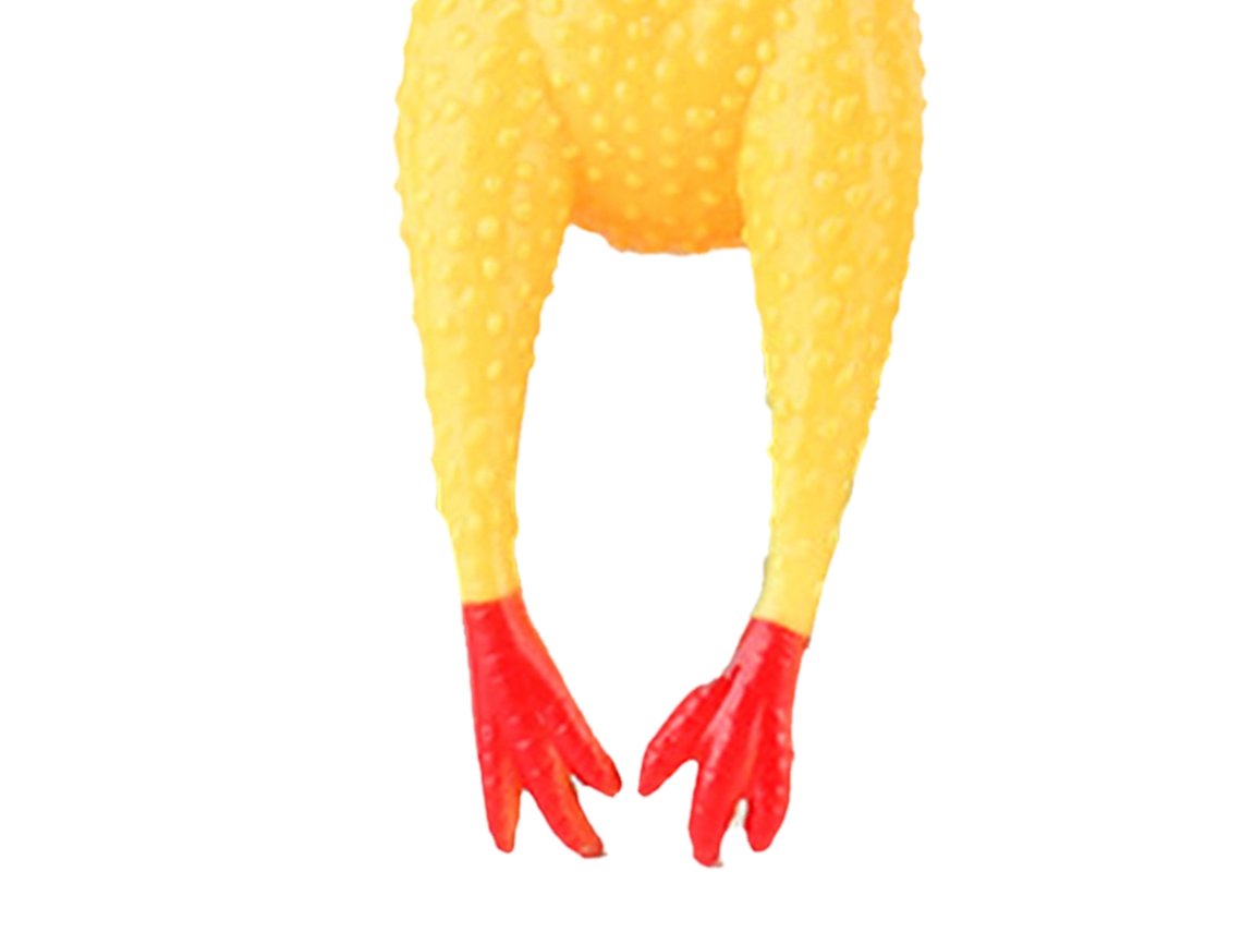 Juguete De Pollo Amarillo Que Grita: Alivio Del Estrés, Seguro Para Adultos, Niños Y Mascotas.
