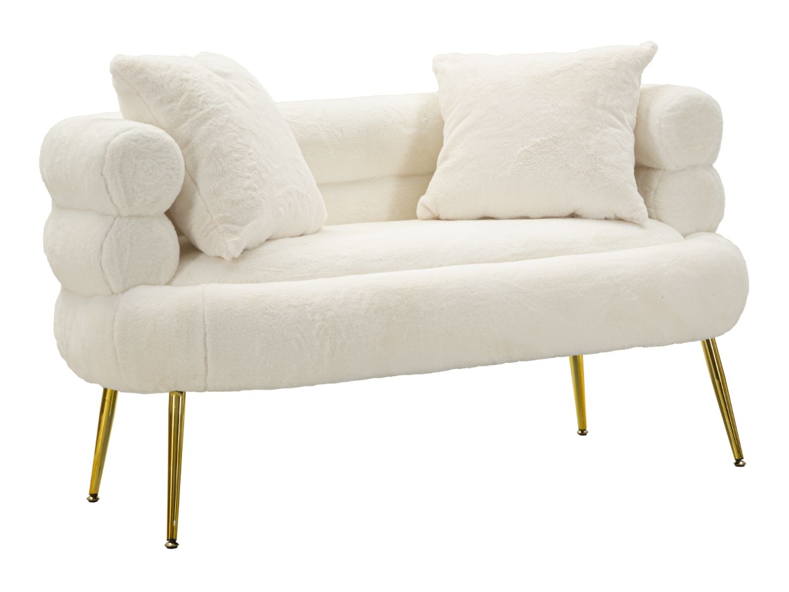 Sofá Soffy Plus Con Cojines Cm 133x68x69 Mauro Ferretti