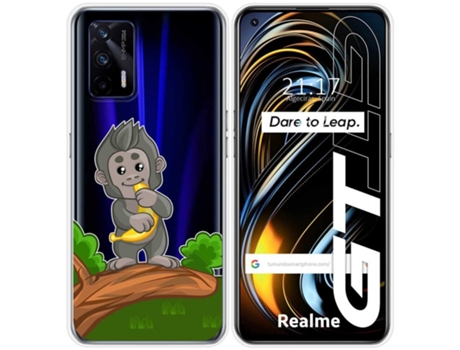 Carcasa Realme GT 5G TUMUNDOSMARTPHONE Dibujos Transparente Multicolor