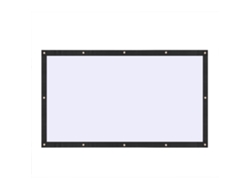 Pantalla De Proyector De 100 Pulgadas 16:9 De Pvc Para Cine En Casa Con Agujero De Suspensión
