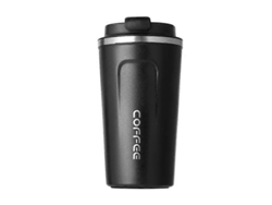 Taza térmica de acero inoxidable de 380/510 ml, portátil, a prueba de fugas, para coche, bicicleta eléctrica