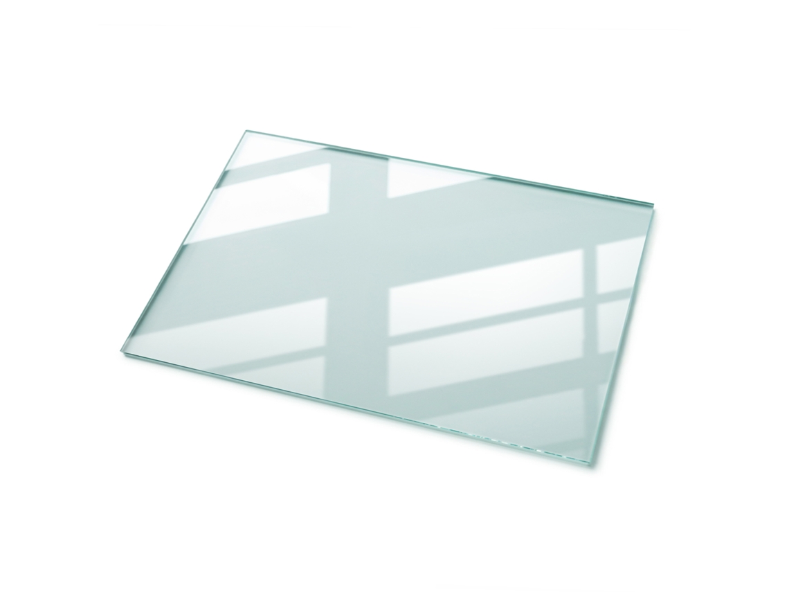Tablero de mesa de cristal templado rectangular transparente Espelharte (120x80 cm)