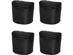 Juego De 4 Protectores De Goma Antideslizantes Para Escaleras Y Suelos.