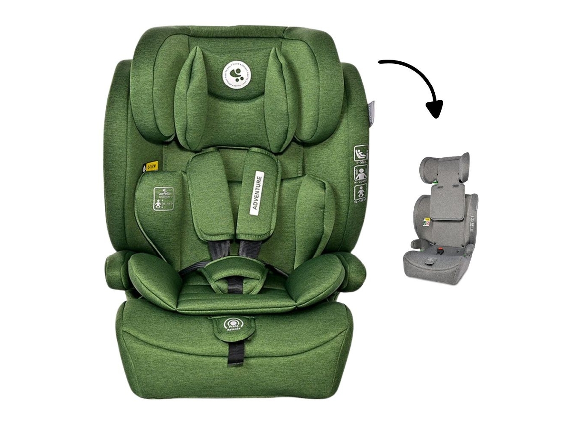 Silla de auto ADVENTURE I-Size (76-150 cm) de Lorelli Green