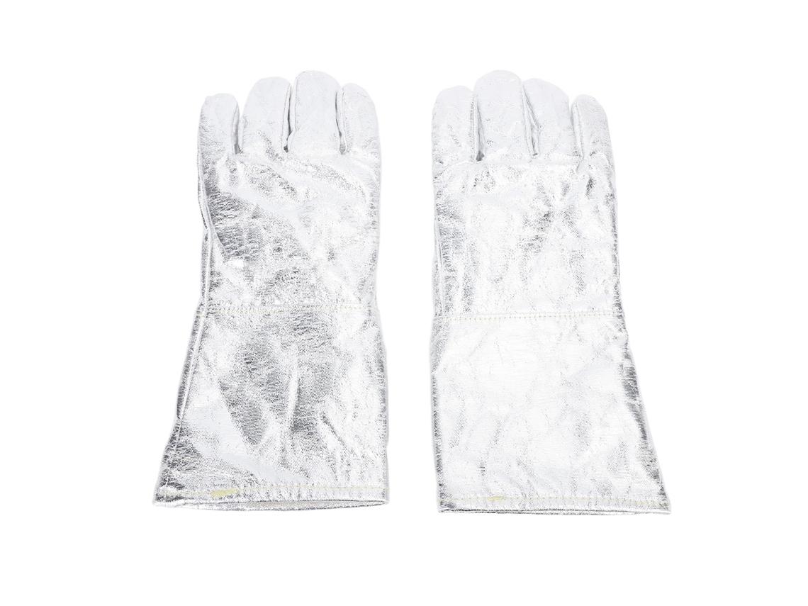 Guantes De Soldadura Ligeros, Resistentes Al Calor, Ignífugos Y Con Revestimiento De Aluminio.