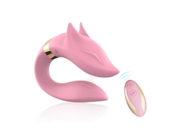 Vibrador de silicona con control remoto de 9 frecuencias para mujer (rosa) YIZHOOD