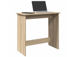 Escritorio | Mesa | Mesa de escritura 80x40x75 cm Contrachapado de roble Sonoma