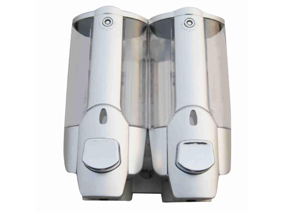 Dispensador de jabón de pared Rosewell con 2 unidades de 350 ml para ducha, cocina y baño