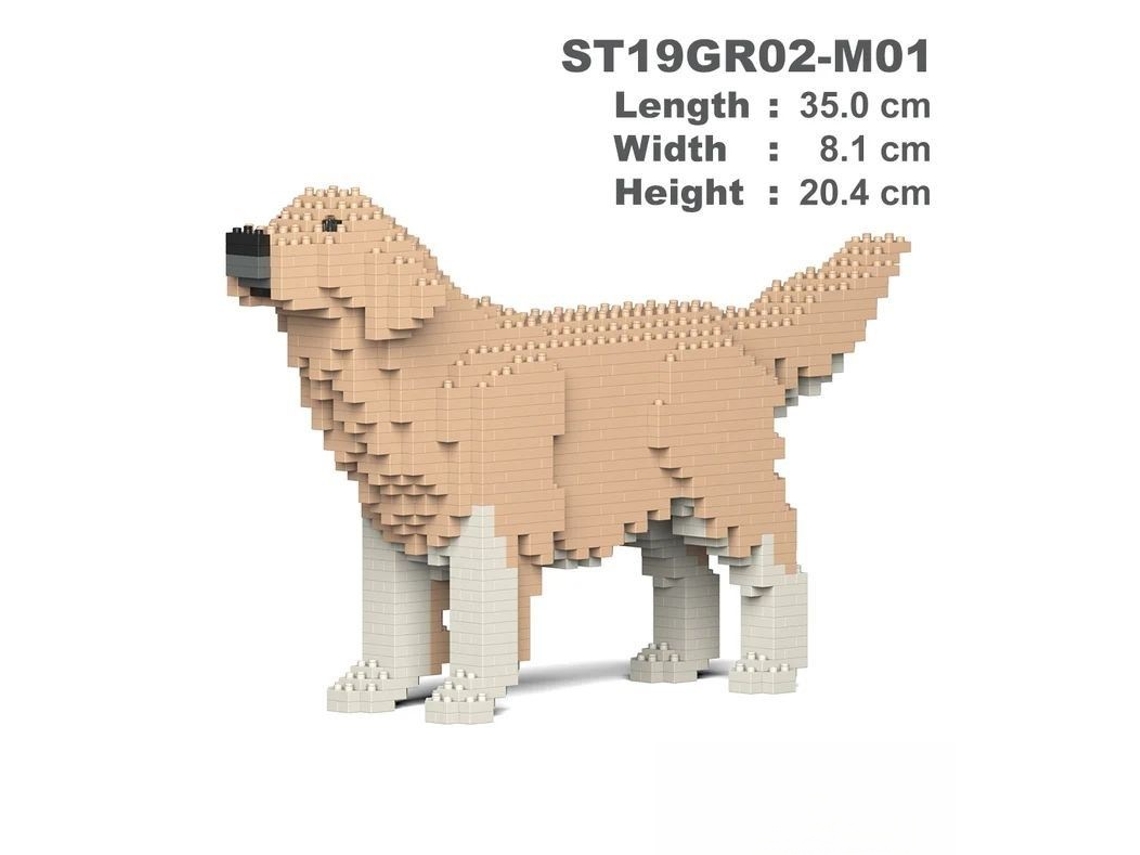 Jekca Bricks Golden Retriever 02-m01 St19gr02-m01