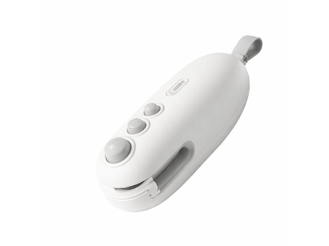 Mini selladora portátil blanca Andowl Q-fk2