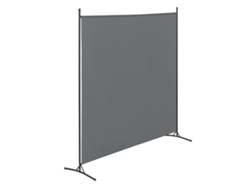 Biombo Separador Tarazona Interior 176 x 175 cm Gris oscuro [EN.CASA]