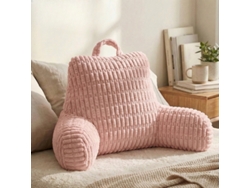 Almohada De Lectura Portátil Con Brazos, Suave Y Cómoda, 60x40x40cm,rosa Gertiz