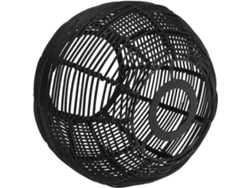 Difusor Colgante Tejido Para Lámpara De Araña, Estilo Retro Chic De Hierro Y Papel.