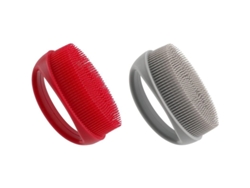 Cepillo Exfoliante De Silicona Para Baño, Apto Para Uso En Seco Y Húmedo, Limpieza Profunda Y Masaje Corporal.