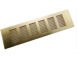 Rejillas De Ventilación, Rejilla Ventilación Rectangular Malla Transpirable En Aleación Aluminio, 200 Mm An...