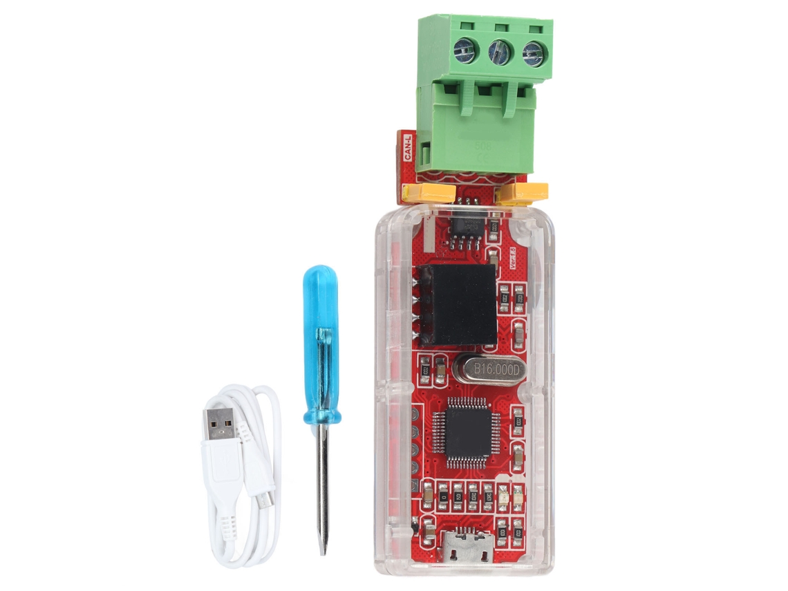 Analizador De Bus Can Usb Con Aislamiento De 2500 V, Adaptador Usb A Can, Relé Y Función De Detección Automática.