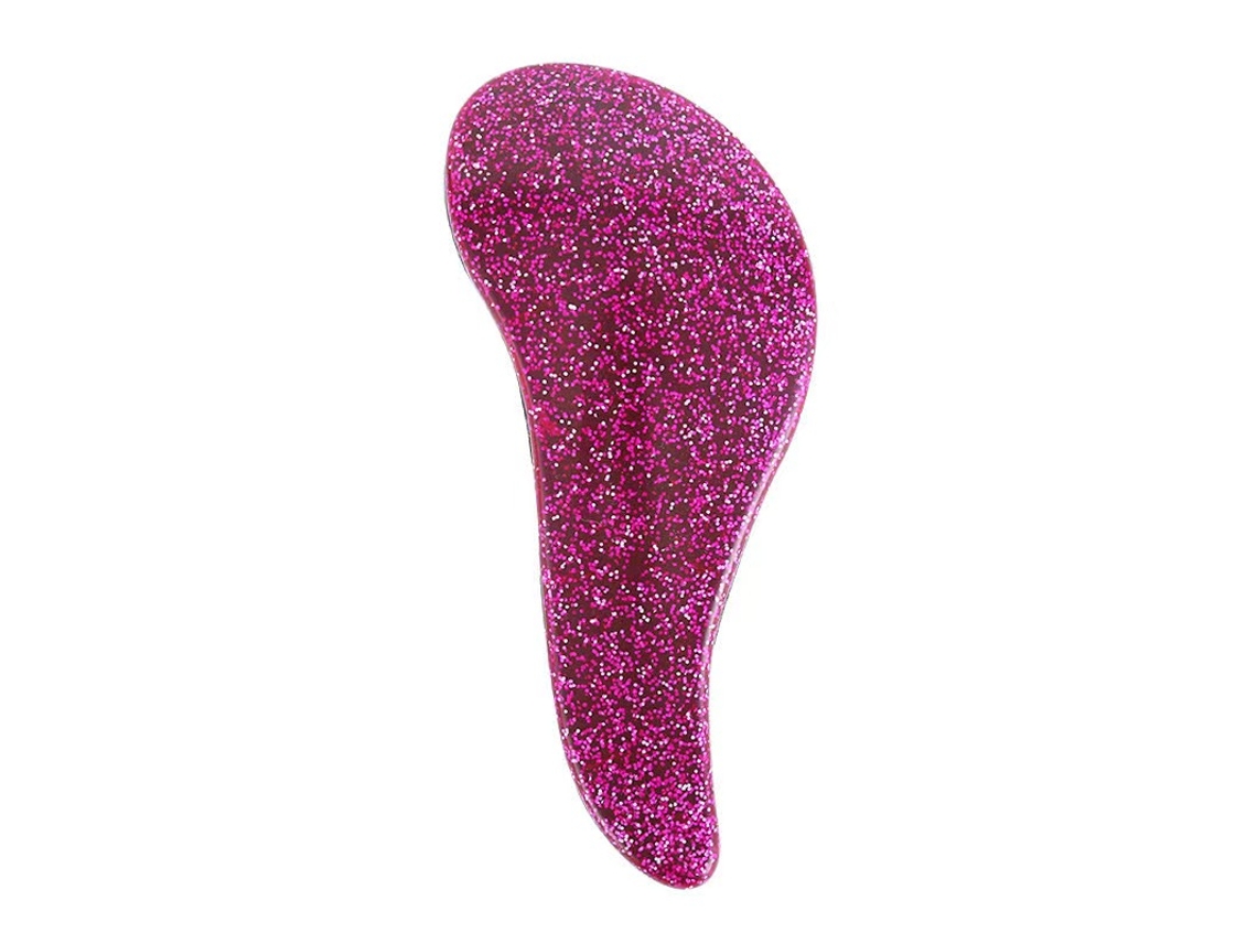 (rosa) Práctico Cepillo De Masaje Para El Crecimiento Del Cabello En Forma De Estrella Con Un Diseño De Mango Ergonómico.