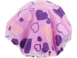 Gorro de ducha reutilizable para mujer con banda elástica, Gokoco