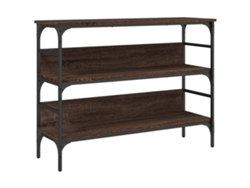 Consola, Roble Marrón, MAISON EXCLUSIVE, 100x32x75 cm