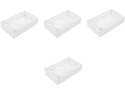 4 Tapas Reforzadas Para Cajas De Enchufes De Pared