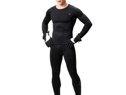 2026-2pcs Ropa Interior Termica Hombre Invierno Forro Polar Caliente Cuello O Manga Larga Pantalones Conjunto