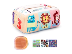 Juguete Sensorial De Caja De Toallas De Papel Para Bebés, Colorido, Con Toallitas Y Sonidos.