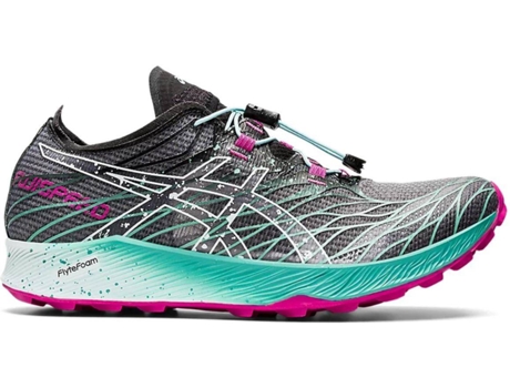 Zapatillas ASICS Fujispeed Mujer (41.5 - Negro)