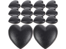 20 piezas de ganchos para la oreja con forma de corazón para gafas, antideslizantes, Rosewell