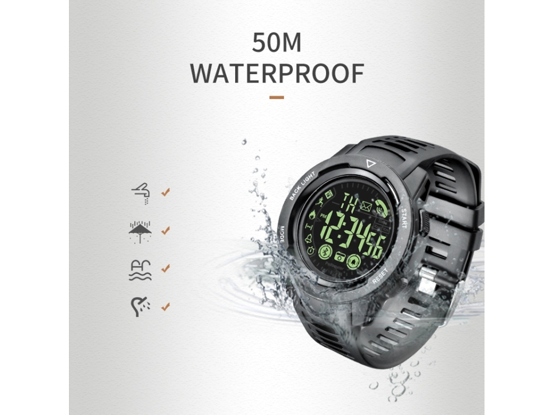 Reloj deportivo inteligente cheap bluetooth impermeable