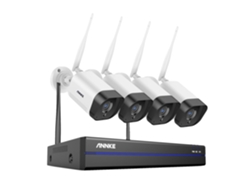 Sistema de CCTV, resolución de 5 MP, monitoreo remoto, 8 canales NVR, 4 cámaras, 2T OEM