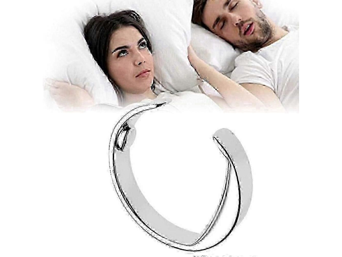 Anillo antironquidos, anillo para dormir y respirar, anillo ajustable para hombres y mujeres. TAISHENGDA