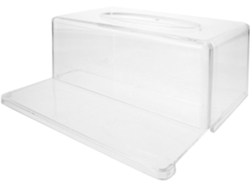 Caja Para Pañuelos De Papel, Para Organizar Los Hecha De Plástico Ps Transparente, Ligero Y Elegante
